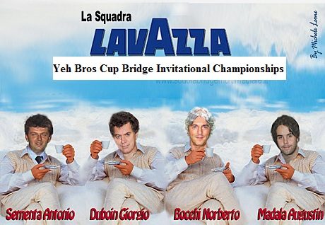 Yeh Bros Cup 2011: strepitosa vittoria del team Lavazza