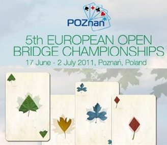 5th EUROPEAN OPEN BRIDGE CHAMPIONSHIPS: Discount on entry fees