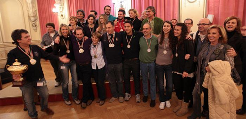 La Scuola Bridge Eur di Roma trionfa ai Campionati Italiani Allievi 2012